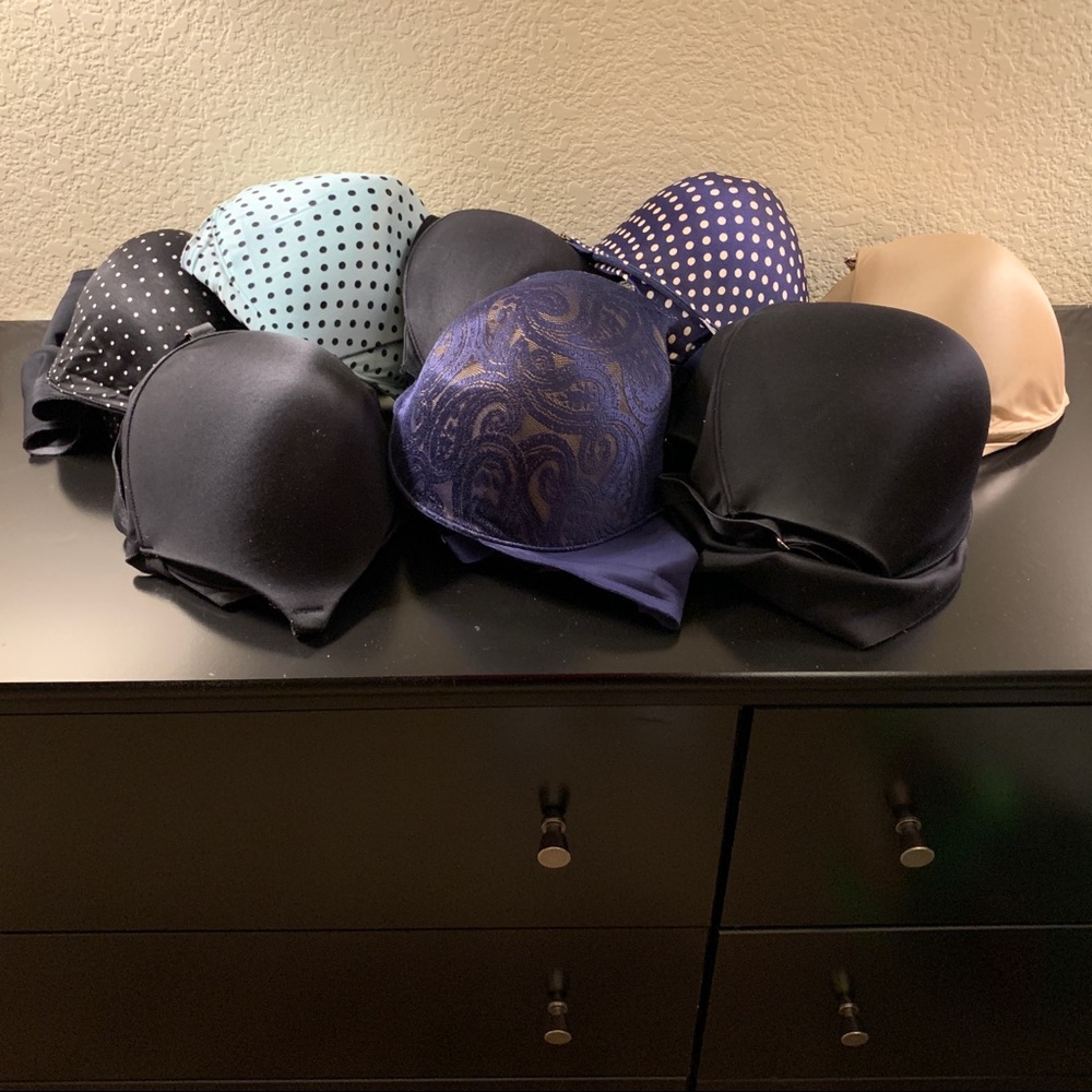 Lot of 8 Soma Vanishing Back Full Coverage Bras